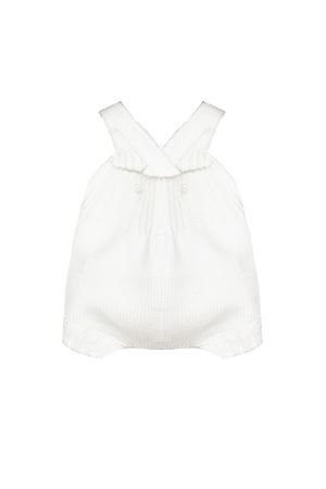 Pagliaccetto in cotone tricot bianco LITTLE BEAR KIDS | 3022BIANCO